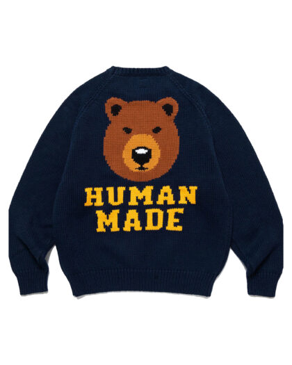 Human Made Bear Raglan Knit Sweater