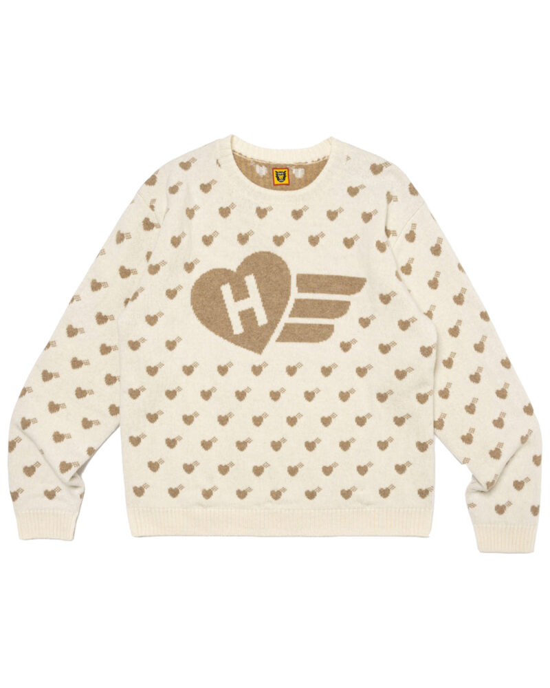 Human Made Heart Knit Sweatshirt