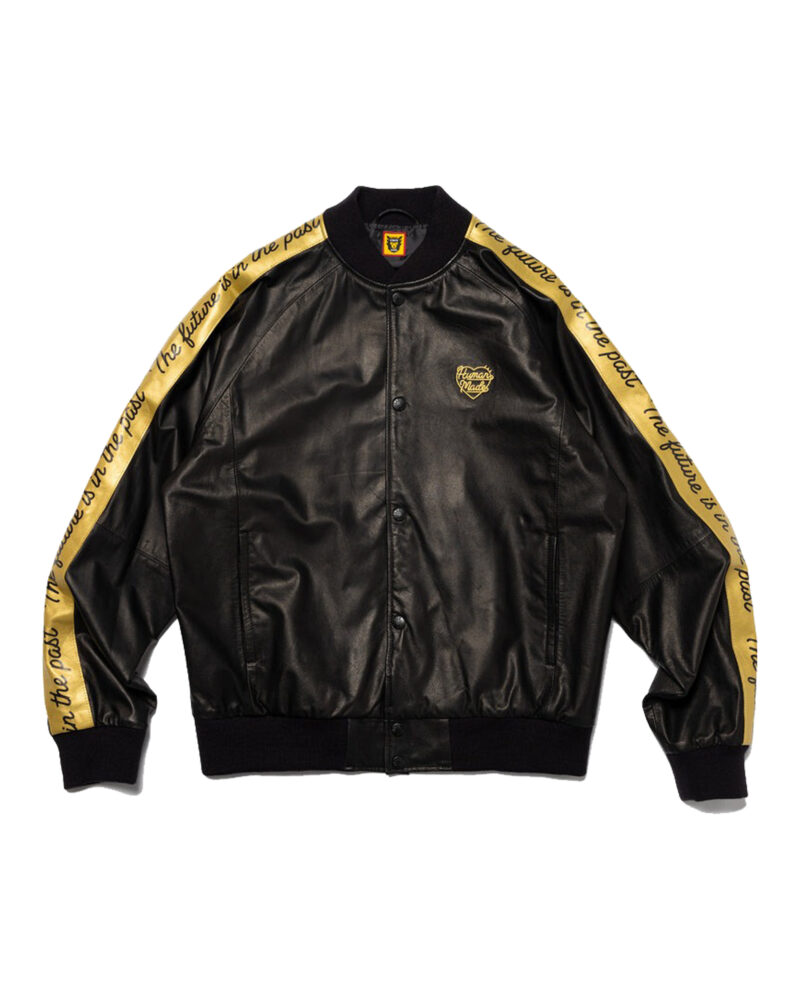 Human Made Leather Track Jacket